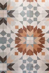 Cement tile at bathroom 