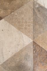 Painted cement floor 