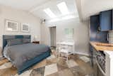 Studio with skylights