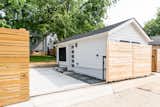 Exterior, House Building Type, Shed RoofLine, Concrete Siding Material, Shingles Roof Material, and ADU Building Type After - From Alley  Photo 2 of 19 in ADU @ Tiny Garage by ileana schinder