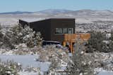 Exterior, Butterfly RoofLine, Wood Siding Material, Cabin Building Type, and Green Roof Material  Photo 13 of 16 in SkyNest by Joaquin Karcher