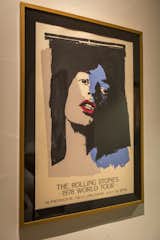 A vintage pop art Rolling Stones poster 