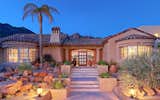 Front Entrance Exudes Spanish Charm & Ambiance 