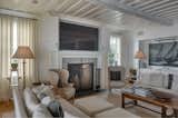 Living Room, Sofa, Floor Lighting, and Standard Layout Fireplace Living Room  Photo 9 of 29 in Pawleys Island Beach Home by Gregory A Butler