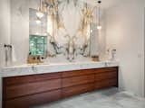 Bath Room and Ceramic Tile Floor Master Bathroom Lavatory  Photo 8 of 29 in The Tourville Home by Gregory A Butler