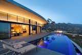 Overlooking the infinity edge pool 