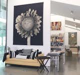 Chuck Close, Sunflower, Jacquard Tapestry, Cashmere & wool decorative pillows