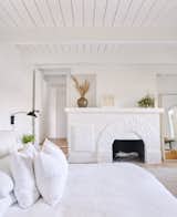 Jenni Kayne Lake Arrowhead house master bedroom listed by Jenna Cooper | LA