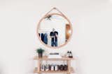 DIY Round Wall Mirror w/ Leather Strap | A Dwell Made Project