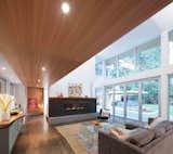 Glorious Wood and Glass a Perfect Marriage, Living Room