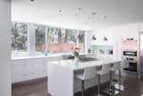 Gracious Kitchen With a View to the Massive Yard