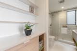 Custom dresser and vanity in master bathroom