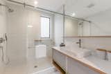 Master bath with expansive walk-in shower