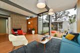 Living room overlooking central courtyard