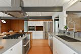 Kitchen with custom cabinets