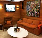 Basement rec room.