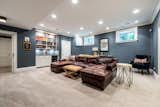 Living Room Basement  Photo 10 of 10 in Stylish Chicago home asks $2.79M by Laura Platt