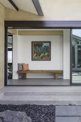 Bedroom courtyard sitting area.