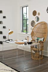 Office, Chair, Dark Hardwood Floor, Desk, and Study Room Type  Photo 14 of 23 in Textile Lofts Penthouse by Serenbe 