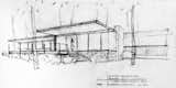 Coveney Residence - Richard Neutra concept sketch