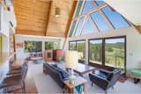 Living room and view over valley