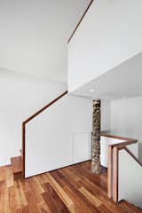 Staircase, Wood Tread, and Wood Railing  Photo 8 of 12 in Les Elfes by Alain Carle Architecte