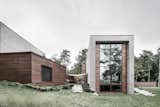 Exterior, Wood Siding Material, Brick Siding Material, and House Building Type  Photo 5 of 12 in Les Elfes by Alain Carle Architecte
