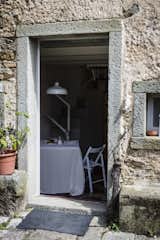 Rustic charm. 
We like to think of it as a "country cottage with sea view" :)