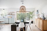 Dining, Accent, Shelves, Light Hardwood, Storage, Chair, Stools, Ceiling, Table, Bar, and Pendant  Dining Bar Shelves Storage Light Hardwood Photos from Olmsted By MINI INNO