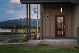 Exterior, Metal Roof Material, Shed RoofLine, House Building Type, Wood Siding Material, and Metal Siding Material Street view  Photo 13 of 13 in The Grand Teton Cabin by Tayson Rockefeller
