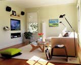 Living Room with built-in Bang & Olufsen system. 