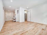 View from master bedroom into master bath