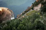 the green roof and the water reservoir