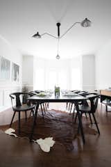 Dining Room, Ceiling Lighting, Dark Hardwood Floor, Chair, and Table Formal Dining room   Photos from Favorites