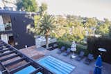 View from rooftop deck, accessible through the master bedroom and an outdoor spiral stairway