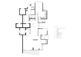 Layout of apartment after renovation.