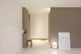 Entrance Foyer where the Backdrop in Taupe and route begins.