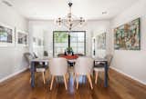 Dining Room, Chair, Table, Medium Hardwood Floor, Ceiling Lighting, and Pendant Lighting  Photo 10 of 17 in Lake Hollywood by ASD INTERIORS