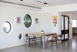 The dinning area  