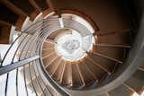 staircase to rooftop terrace