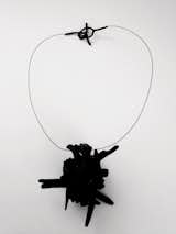 Calder necklace made from wood and stainless steel (available)   Photo 1 of 5 in Jewelry by tina natalini