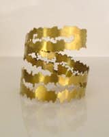 Soleil cuff made from brass (available)