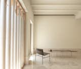 Living Room, Limestone Floor, Coffee Tables, Recessed Lighting, and Chair Ground floor living room  Photo 4 of 25 in House of giants by Rubén Gutiérrez Rodríguez