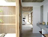 Bath Room, Concrete Wall, Concrete Counter, Drop In Sink, and Concrete Floor  Photos from Casa Cal