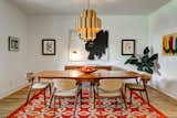 Dining, Accent, Lamps, Table, Light Hardwood, Chair, Table, Ceiling, and Storage Dorchester Interior Dining Room  Dining Storage Accent Lamps Chair Photos from The Dorchester Project by  Paul + Jo Studio