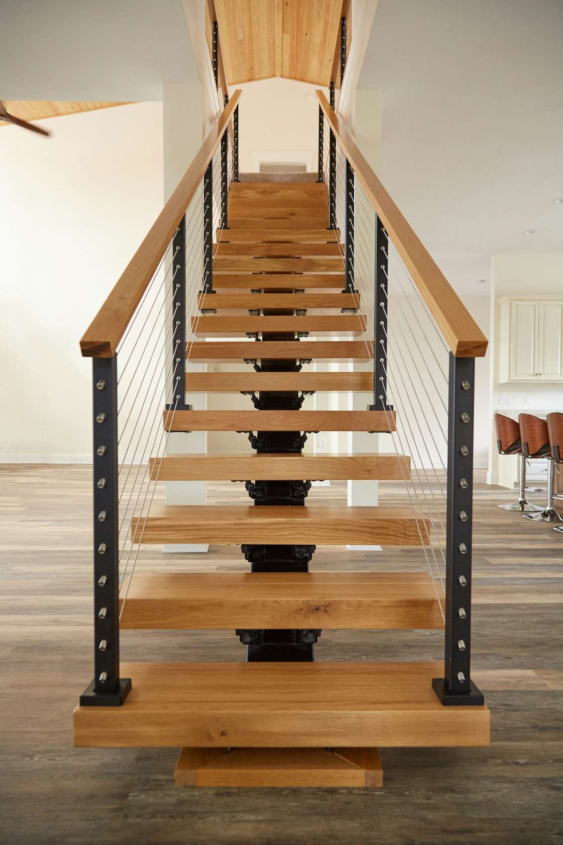A Modern Stairway That Brings Homes