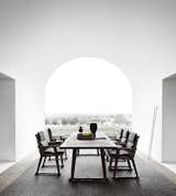 Gio outdoor dining table and chairs. 