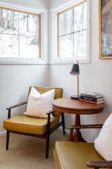Reading area in master bedroom with attached bath, first floor.  Photo 9 of 31 in Wayfarer Treehouse by Hygge Stay