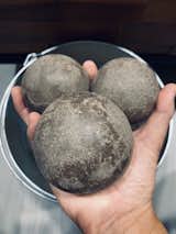 Playing with local soil, nothing beats getting our hands dirty and practicing our dorodango.