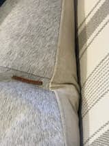 Extensive use of coarser textiles throughout the store made me want to just close my eys and walk around the store with my hands outstretched...it seemed like the best way to get to know the store was by touch almost as much as visual appearance!